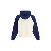 Ami Paris Blue Cotton Sweatshirt