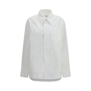 Ami Paris White Cotton Dress Shirt