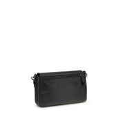 Fendi Black Calf Leather Bos Taurus Shoulder Bag