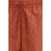 Gucci Orange Polyester Shorts