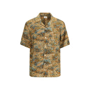 Saint Laurent Multicolor Viscose Pattern Shirt