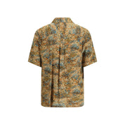 Saint Laurent Multicolor Viscose Pattern Shirt