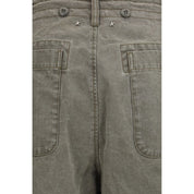 Golden Goose Bicolor Cotton Casual Pants