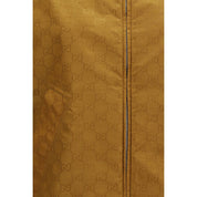 Gucci Beige Nylon Shell Jacket