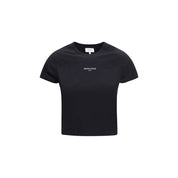 Maison Kitsuné Black Cotton T-Shirt