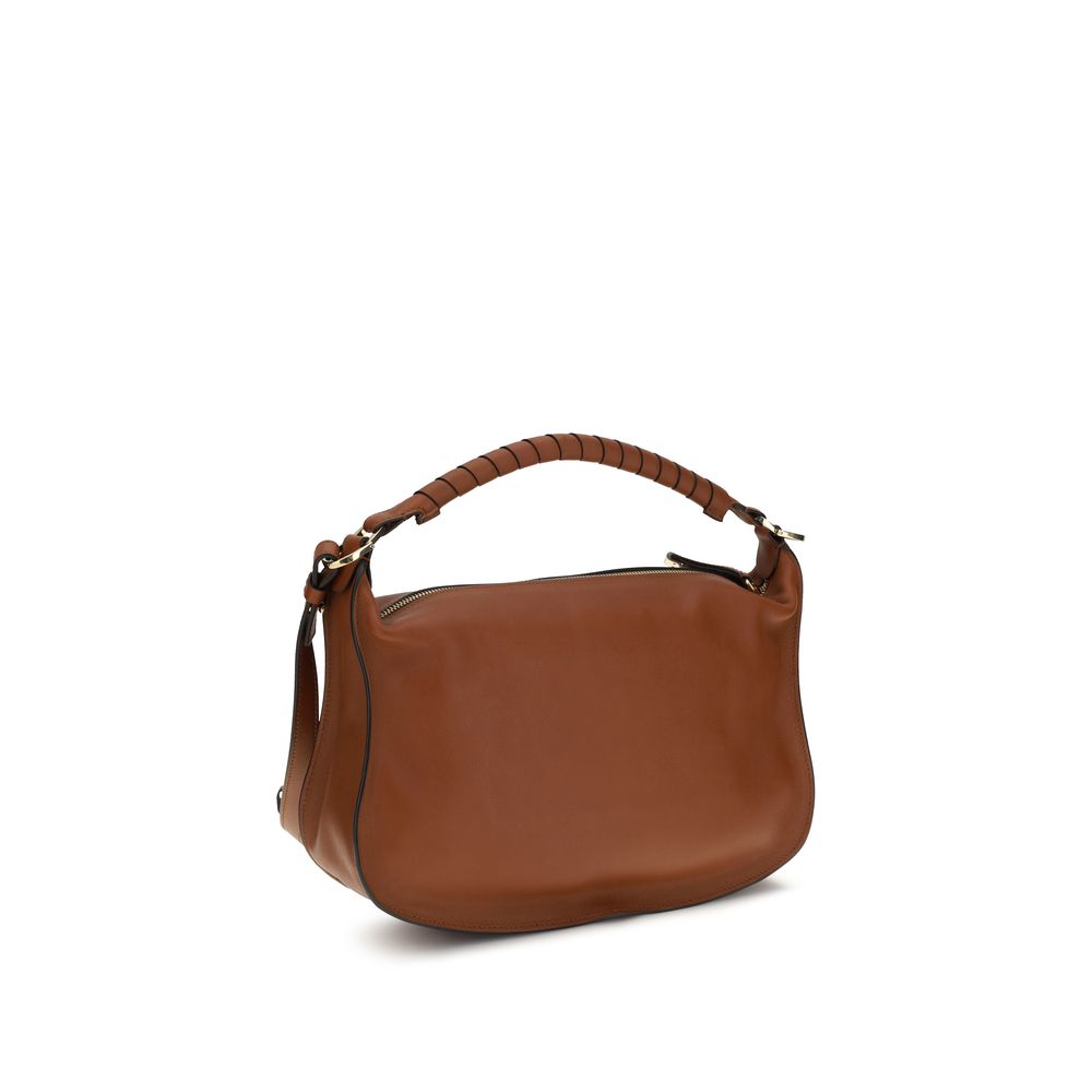 Chloé Brown Calf Leather Bos Taurus Shoulder Bag