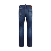 Dsquared² Blue Cotton Jeans Denim