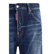 Dsquared² Blue Cotton Jeans Denim
