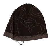 Costume National Chic Two-Tone Wool Blend Beanie