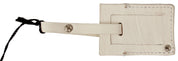 GF Ferre Elegant Beige Leather Keychain