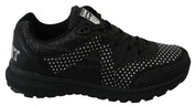 Philipp Plein Black Running Jasmines Sneakers Shoes