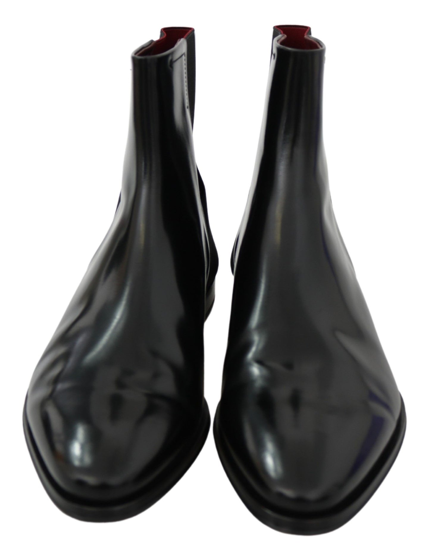 Elegant Black Leather Chelsea Boots