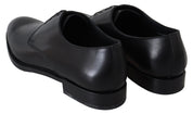 Dolce & Gabbana Black Leather SARTORIA Hand Made Shoes