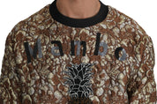 Dolce & Gabbana Opulent Multicolor Crewneck Sweater