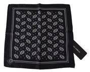 Dolce & Gabbana Elegant Silk Patterned Pocket Square