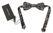 Dolce & Gabbana Floral Silk Bow Tie Luxe