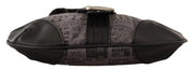 WAYFARER Gray Printed Logo Shoulder Crossbody Purse Bag