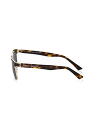 Frankie Morello Brown Metallic Men's Sunglass