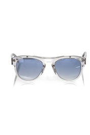 Frankie Morello White Acetate Men Sunglass