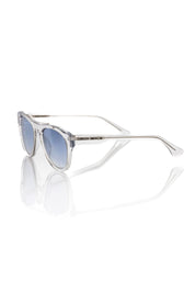 Frankie Morello White Acetate Men Sunglass