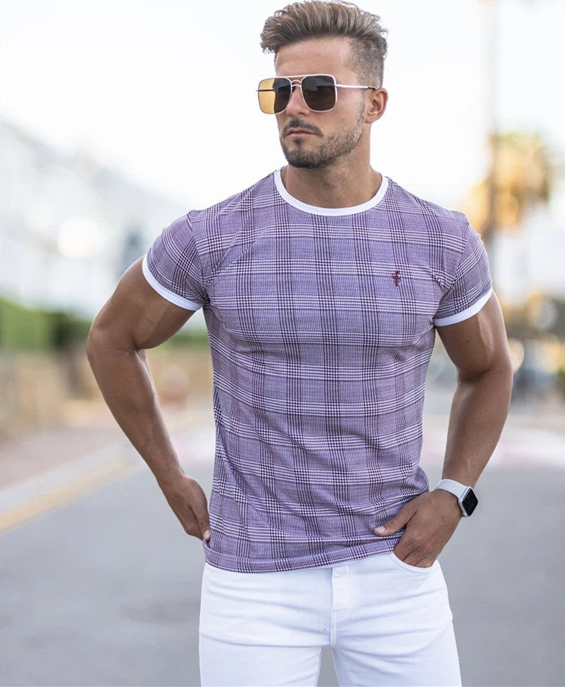 Slim Fit Patterned Sexy Casual Shirt.