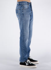 Don The Fuller Blue Cotton Men Jeans