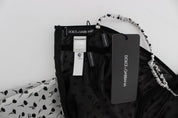 Dolce & Gabbana Black Silk Lace Babydoll Lingerie Top