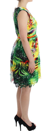 Lanre Da Silva Ajayi Multicolor Organza Sheath Dress