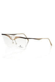 Frankie Morello Gold Metallic Women's Eyeglass Frame