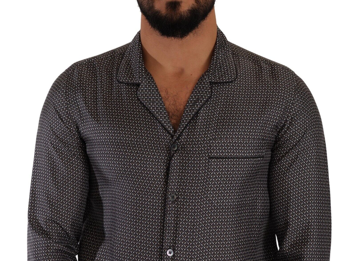 Elegant Silk Button Down Shirt