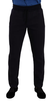 Dolce & Gabbana Elegant Blue Jogger Pants for Men