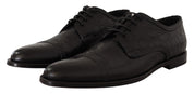 Dolce & Gabbana Exotic Leather Formal Lace-Up Shoes