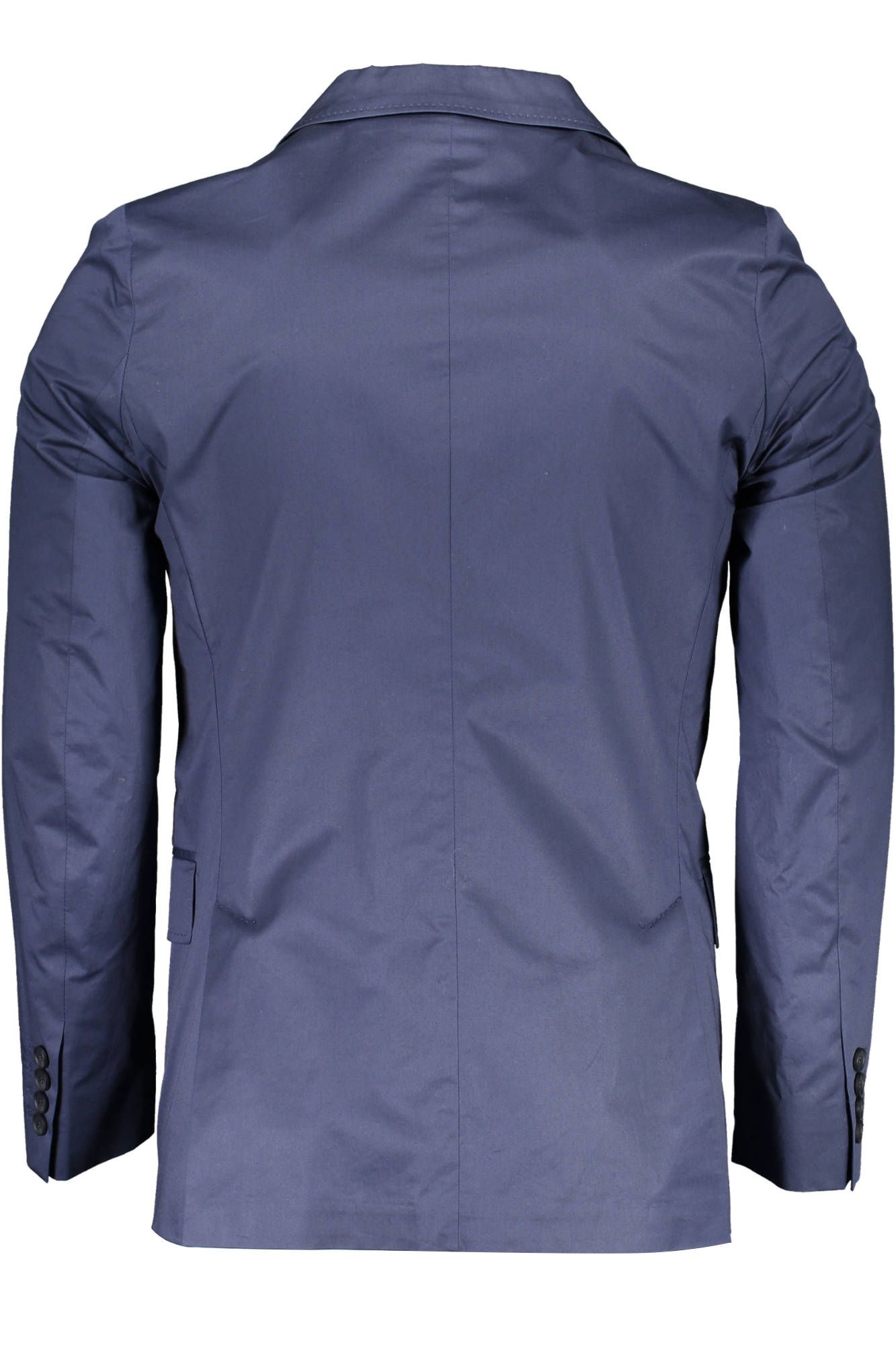 Gant Blue Cotton Men Jacket