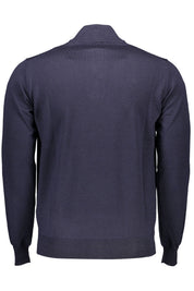 Harmont & Blaine Blue Wool Men Sweater