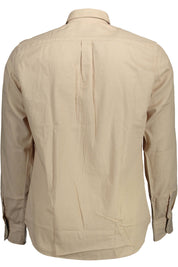 Harmont & Blaine Beige Cotton Men Shirt