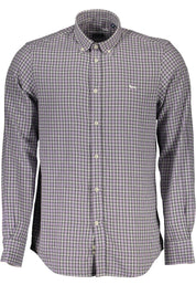 Harmont & Blaine Purple Cotton Men Shirt