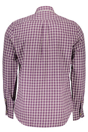 Harmont & Blaine Purple Cotton Men Shirt