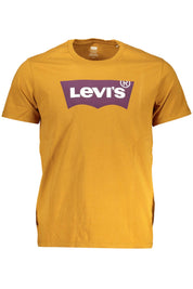 Levi's Brown Cotton Men T-Shirt