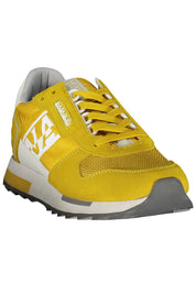 Napapijri Yellow Polyester Men Sneaker