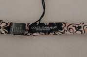 Dolce & Gabbana Elegant Multicolor Silk Bow Tie