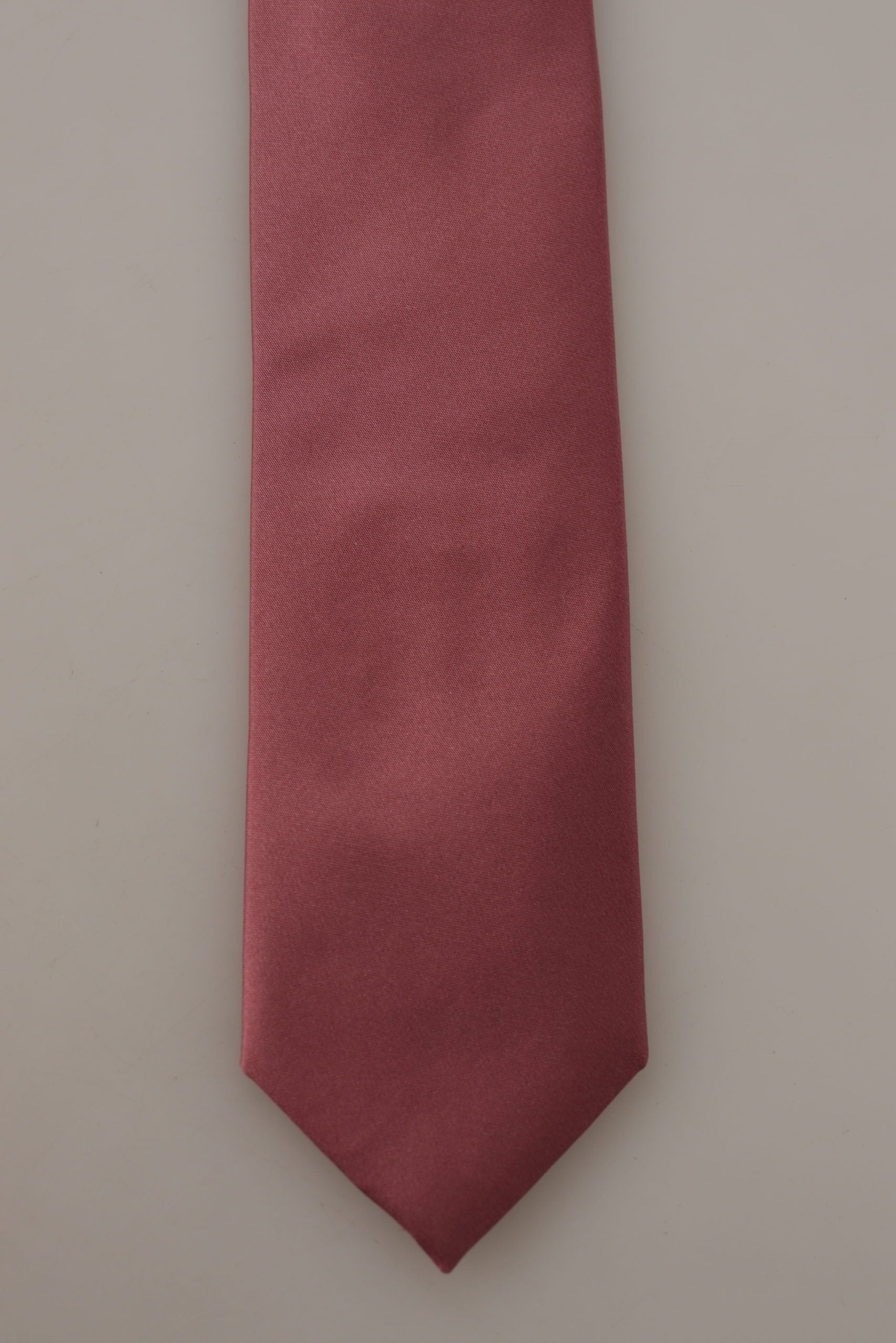 Dolce & Gabbana Elegant Pink Silk Bow Tie