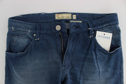 Acht Slim Fit Blue Wash Italian Denim