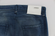 Acht Slim Fit Blue Wash Italian Denim