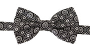 Dolce & Gabbana Elegant Silk Black Bow Tie