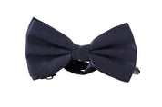 Dolce & Gabbana Elegant Sapphire Silk Bow Tie