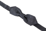 Dolce & Gabbana Elegant Polka Dot Silk Bow Tie