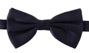 Dolce & Gabbana Stunning Silk Blue Bow Tie