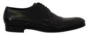 Dolce & Gabbana Black Leather Formal Dress Shoes