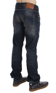 Acht Elegant Straight Fit Low Waist Men's Jeans