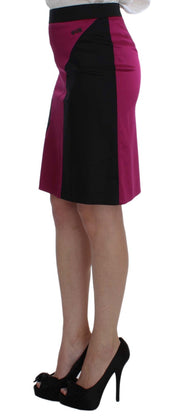 Exte Black Pink Two Piece Suit Skirt & Blazer